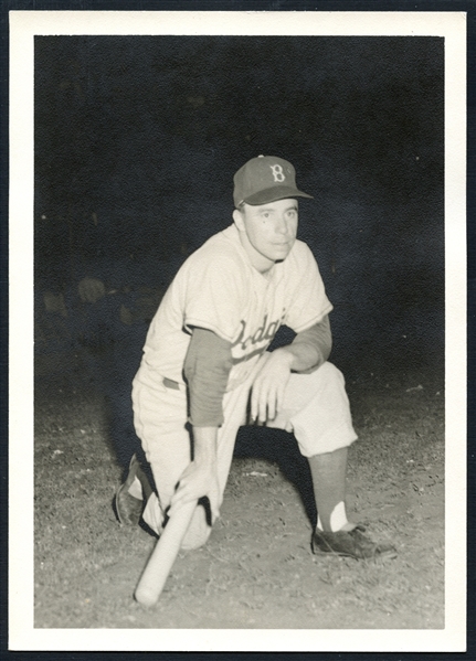 1940s Pee Wee Reese Original Type I photo by E.F. Collins