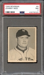 1948 Bowman #4 Johnny Mize PSA 7 NM