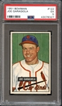 1951 Bowman #122 Joe Garagiola PSA 5 EX