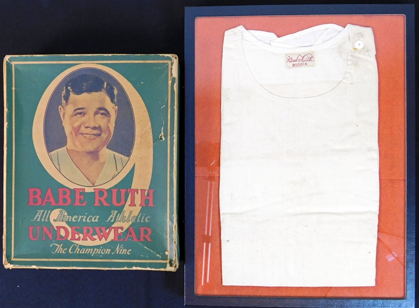 Circa 1928 Babe Ruth All America Athletic Underwear with Original Box
