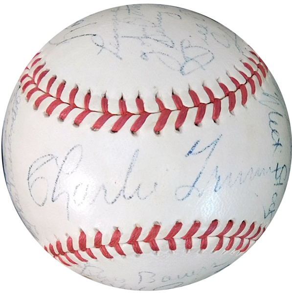 1950s Chicago Cubs Multi-Signed ONL (Frick) Ball with (27) Signatures