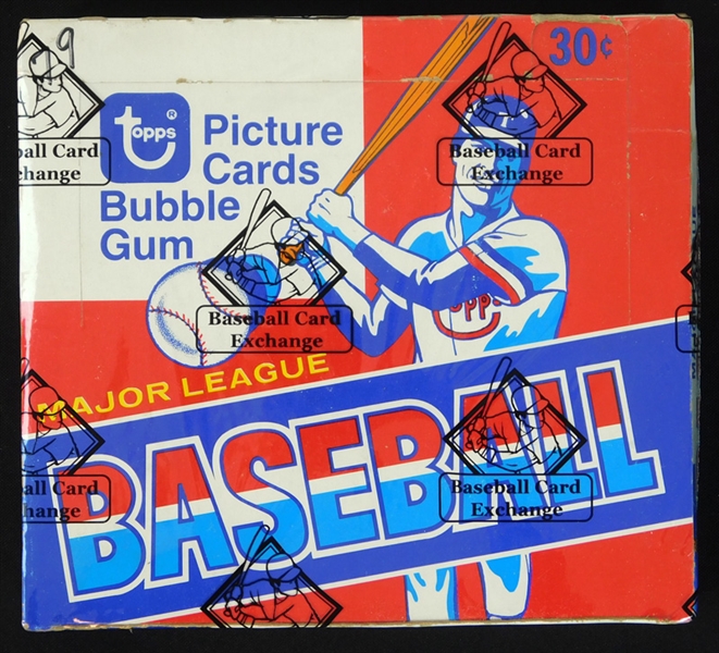1979 Topps Baseball Unopened Cello Box BBCE
