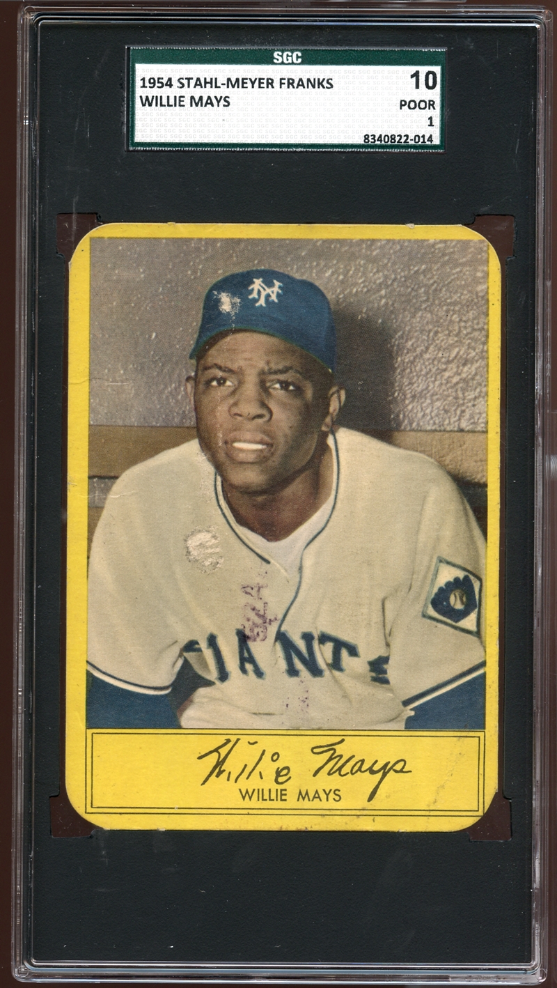 1954 Willie purchases Mays SGC 1