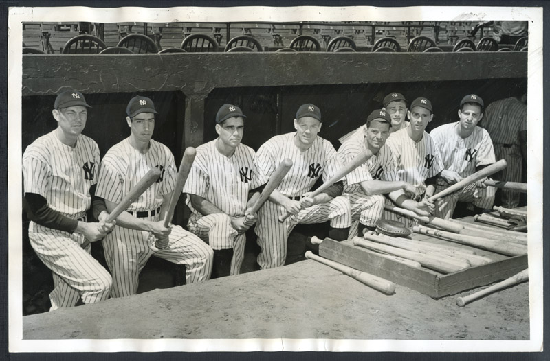 Lot Detail - Early 1940s Joe DiMaggio New York Yankees Game