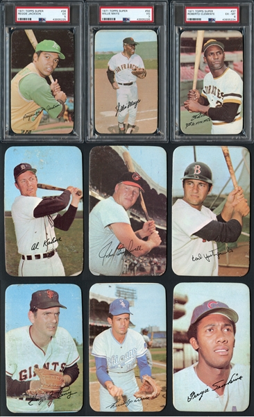 1970-1973 Topps Baseball Shoebox Collection of Over 250 cards
