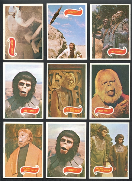 1969 Topps Planet of the Apes Complete Set