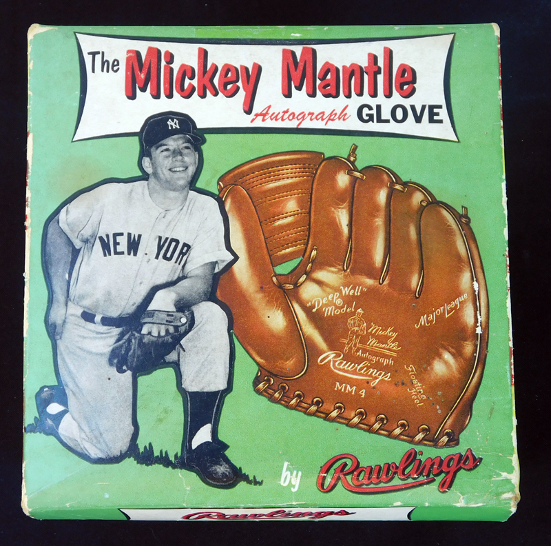 Mickey Mantle Signed Fielder's Glove. Autographs Others, Lot #41138