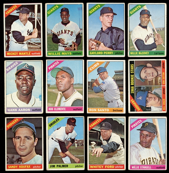 1966 Topps Baseball Complete Set