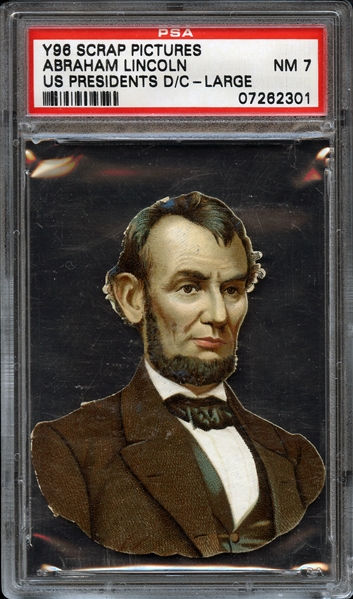 Lot Detail - 1888-90 Y96 Scrap Pictures Abraham Lincoln US Presidents D ...