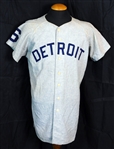 1964 Al Kaline Detroit Tigers Game-Used and Signed Road Jersey