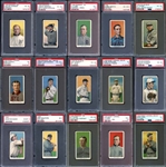 Exceptional 1909-11 T206 Complete Set Completely PSA Graded #9 on PSA Set Registry With 4.27 GPA