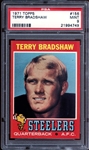 1971 Topps #156 Terry Bradshaw PSA 9 MINT