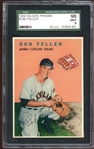 1954 Wilson Franks Bob Feller SGC 96 MINT 9