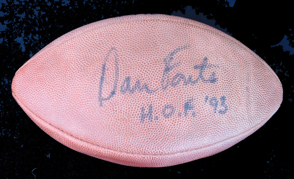Dan Fouts Signed Official NFL Football PSA/DNA