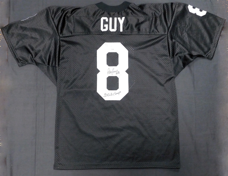 Ray Guy Signed Oakland Raiders Jersey PSA/DNA