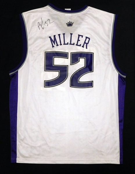 Brad Miller Signed Sacramento Kings Jersey JSA