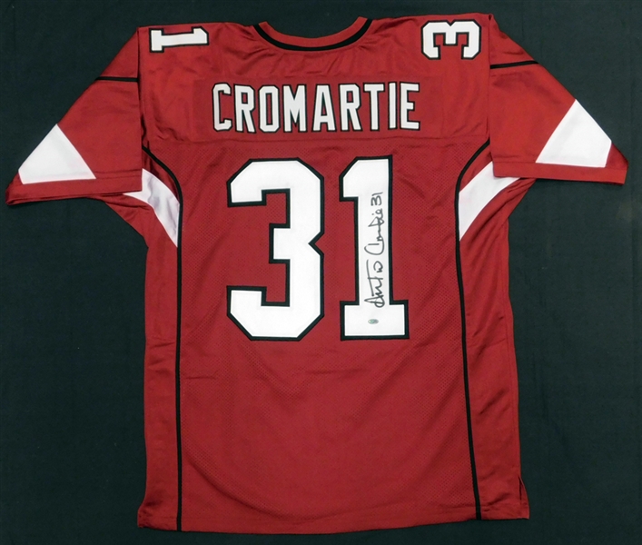 Antonio Cromartie Signed Arizona Cardinals Jersey Group of (2) GTSM