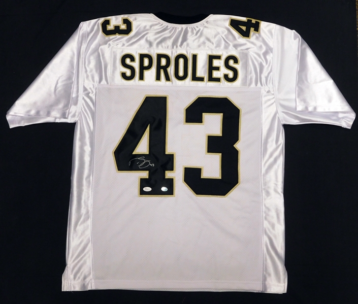 Darren Sproles Signed New Orleans Saints Jersey JSA