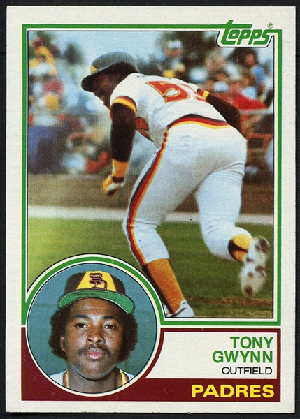 1983 Topps #482 Tony Gwynn