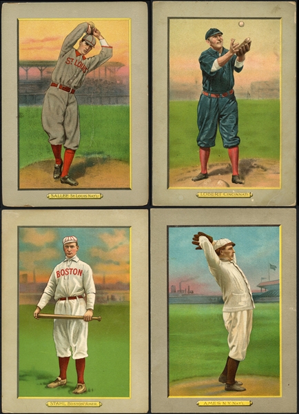 1911 T3 Turkey Red Group of (4)