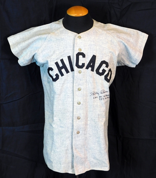 1955 Billy Pierce Chicago White Sox Game-Used Road Jersey