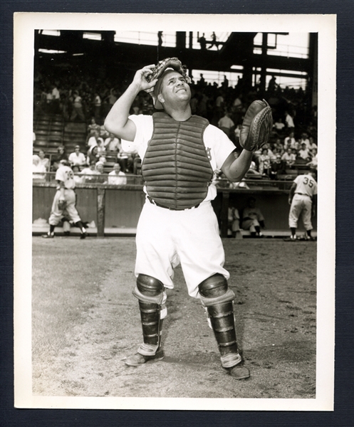 1950s Roy Campanella Brooklyn Dodgers Type I Original Photograph PSA/DNA