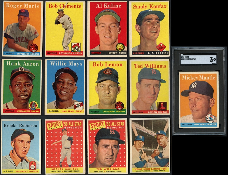 1958 Topps Complete Set