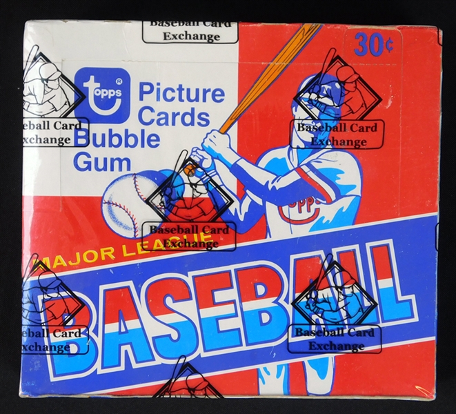1979 Topps Baseball Full Unopened Cello Box BBCE