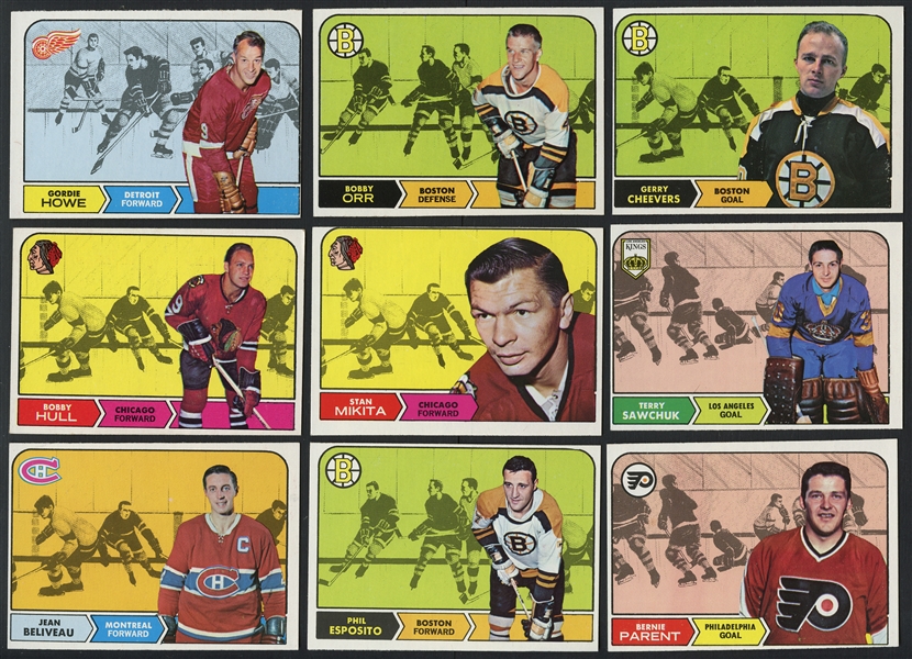 1968-69 Topps Hockey Complete Set