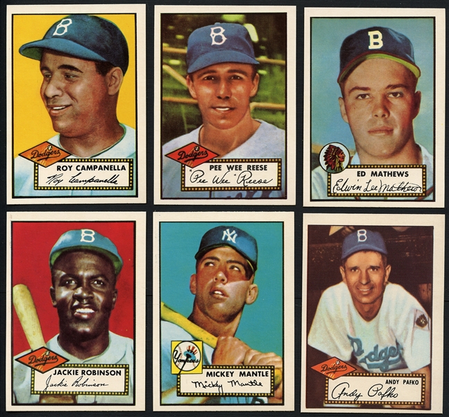 1983 Topps 1952 Reprint Complete Set