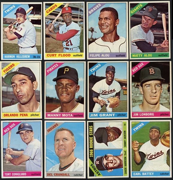 1966 Topps Baseball Group of (500) Assorted