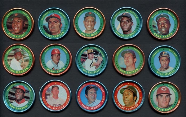 1971 Topps Coins Complete Set