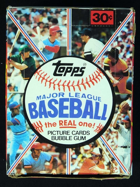 1981 Topps Baseball Full Unopened Wax Box BBCE
