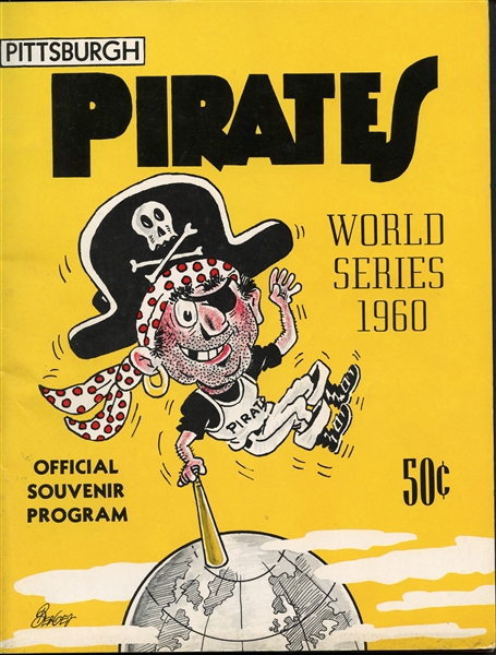 1960 World Series Game 1 Program (Pirates)