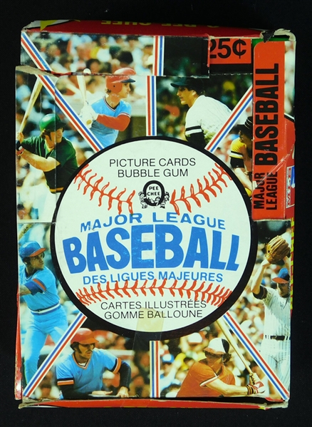 1981 O-Pee-Chee Baseball Full Unopened Wax Box
