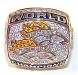 1998 Denver Broncos Super Bowl XXXIII Championship Players Ring-Marvin Washington