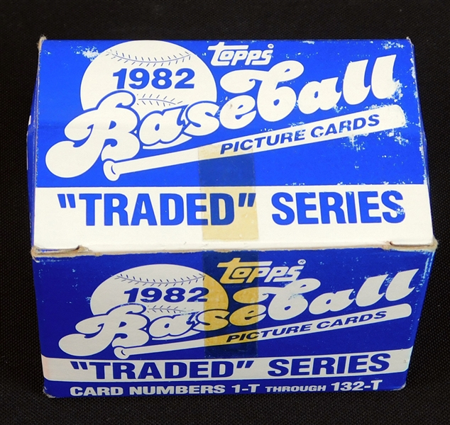 1982 Topps Traded Baseball Complete Set in Box