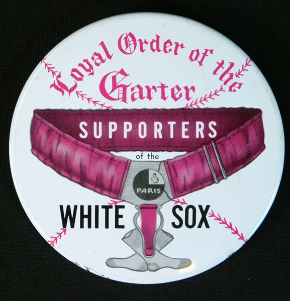 Circa 1910s-20s Large Chicago White Sox Advertising Pinback