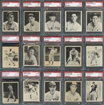 1939 Play Ball Grade Near Complete Set (161/162) #6 on PSA Set Registry with 7.36 GPA