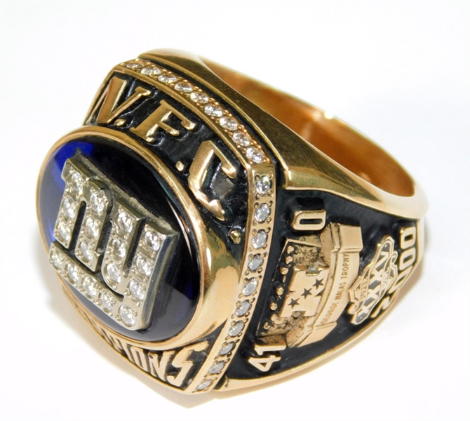Lot Detail - 2000 New York Giants 14K Gold and Diamond NFC Championship ...