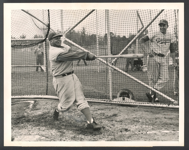 1952 Roy Campanella Brooklyn Dodgers Type I Original Photograph PSA/DNA