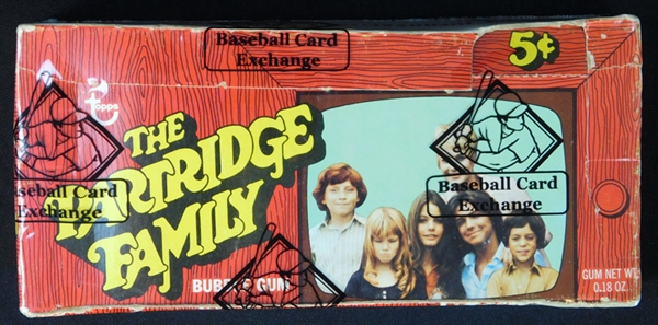 1971 Topps Partridge Family Full Unopened Wax Box (BBCE)