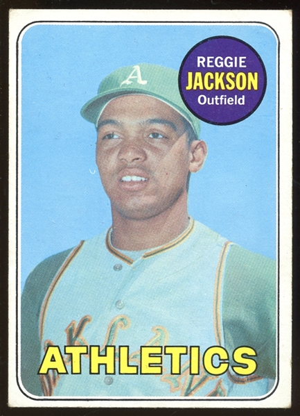 1969 Topps #260 Reggie Jackson 