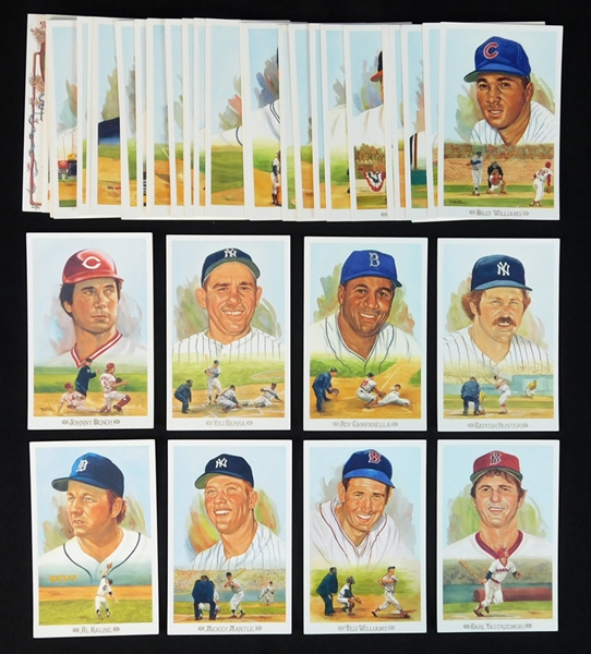 1989 Perez-Steele Celebration Complete Set with Display and Storage Case