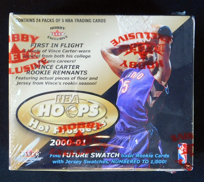 2000-01 Fleer Hoops Hot Prospects Basketball Unopened Wax Box