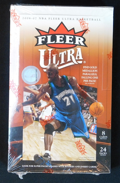 2006-07 Fleer Ultra Basketball Unopened Wax Box