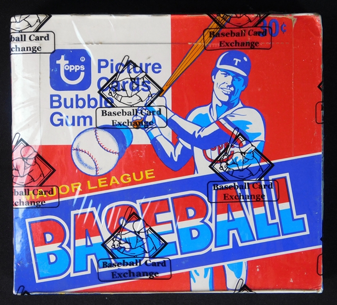 1979 Topps Baseball Unopened Cello Box