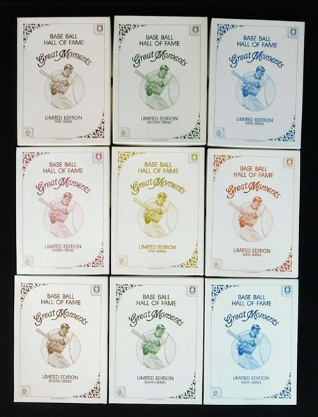 Perez Steele Great Moments Complete Set (Unsigned) in Original Boxes