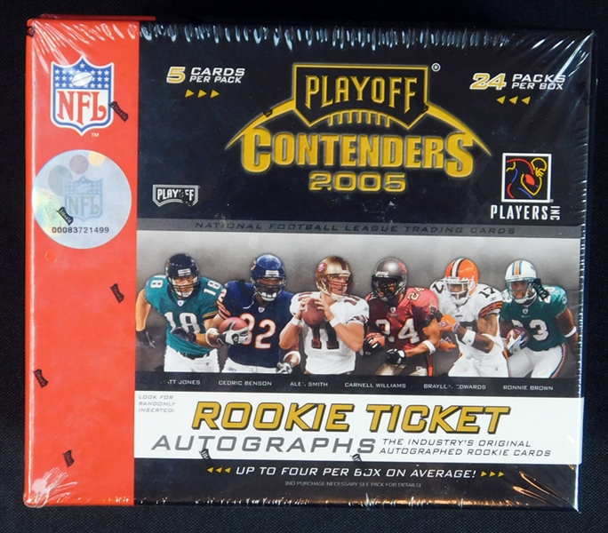 2005 Playoff Contenders Unopened Hobby Box (Possible Aaron Rodgers RC)