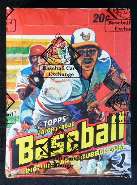 1978 Topps Baseball Full Unopened Wax Box BBCE